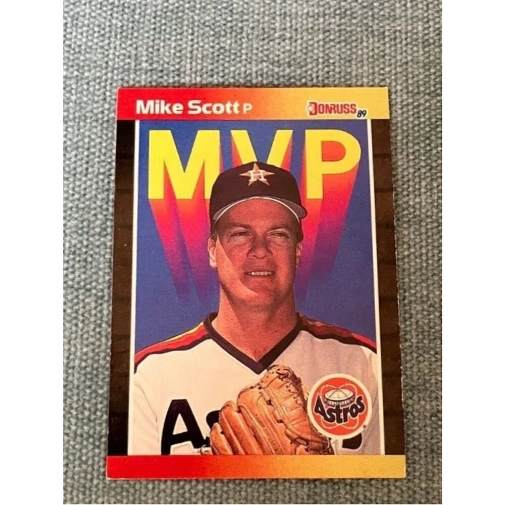 1989 Donruss Houston Astros MVP Baseball Card Trading Card